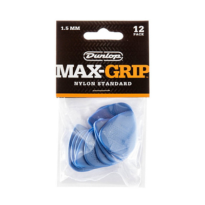 Медиаторы Dunlop 449P150 Max-Grip Nylon Standard 12Pack